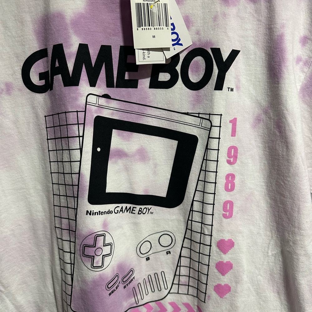 Vintage game boy T-shirt with tags size medium brand new
